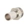 Zein fitting, 1/2 "x 12 mm external thread, nickelled brass, packing 100 pcs.