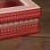 The box is folding, the lid is, with the “New Year's Deer” window 21 x 15 x 7 cm