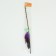 Domestico-board "Canary", 50 cm, green ball/white, purple feathers