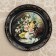 Panel-melting "Flowers", D = 18 cm, lacquer miniature, mix