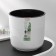 Kashpo for flowers with an insert "Linel", 4.5 l, d = 19 cm, h = 19 cm, white color