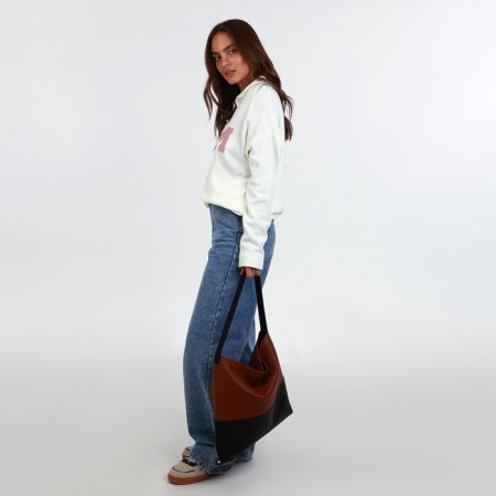 Bag-mezzle female on lightning, red/black color-5