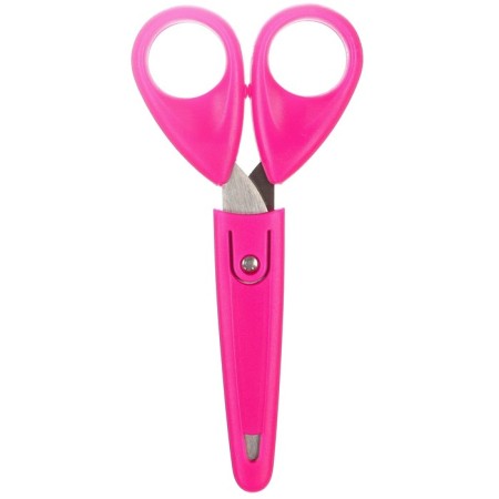 Baby scissors 13 cm, with a protective cap, Masha and the bear-2