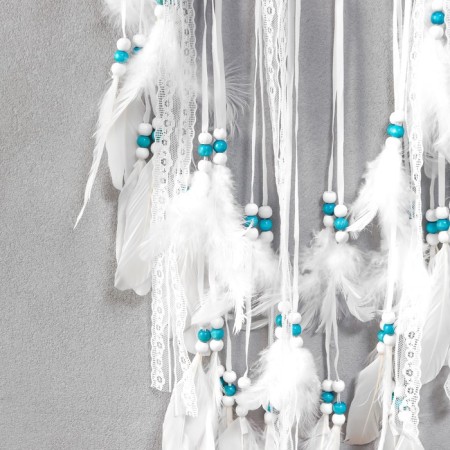Dreams "Macrama - Lace with beads and ribbons" 85x25 cm-2