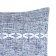 Pillowcase decorative Ethel pigtail color blue, 45x45 cm polyester