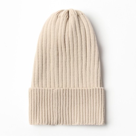 Women's hat Minaku "Truffel" color beige, size 54-56-5