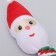 Bruttering toy, soft for dogs "Santa Claus" with a rope, 32 cm
