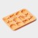 Baking uniform "Champion", Silkon, 12 cells, 24 × 16 × 2 cm, Orange color
