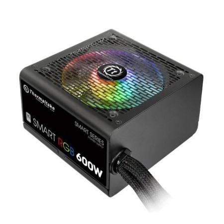 Thermaltake ATX 600W Smart RGB 600 80+ (24+4+4pin) APFC 120mm FAN Color-1