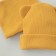 Kinderlitto Piccolino Kinderlitto kit, 2 items: hat, snood, age 6-12 months, mustard color