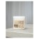 Candle in granules "Roscandles" White in PET Bank, 300 g + wicks