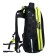 Frame backpack 38 x 29 x 17 cm, Hatber Ergonomic Classic "Without Rules" Black/Yellow NRK_85041