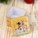 Casket Metal New Year's square "Snowman on ice" 6.7x7.5x7.5 cm