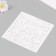 Plastic stencil "inscriptions" 15x15 cm