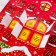 Advent Calendar New Year's "Every day holiday", for the New Year, 29.7 x 42 cm
