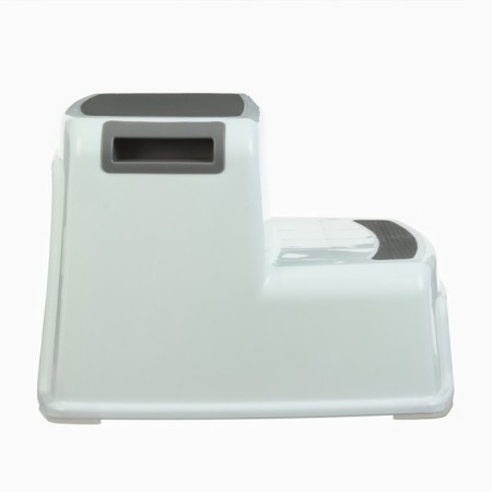 Baby stand with rubberized steps, 36x33x25cm, white/gray color-7