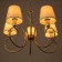 Narcissa chandelier 5he27 40t gold champagne 58x58x40 cm Bayerlux