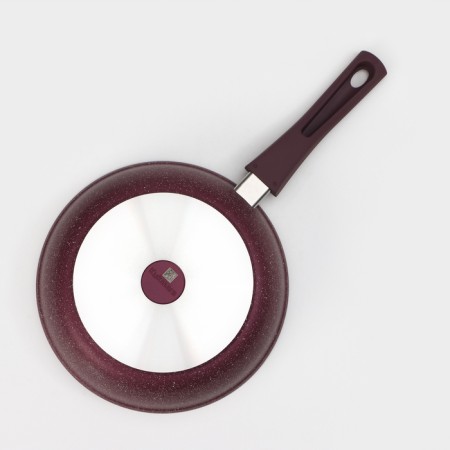 Trendy Style pan, d = 24 cm, removable handle, anti -stick coating, purple color-5
