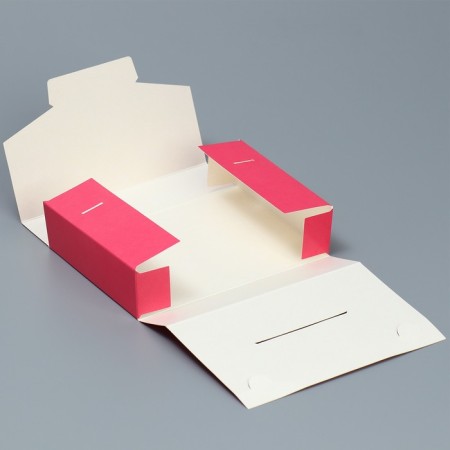Box a gift folding envelope, packaging, "pink", 16 x 12 x 4 cm-4