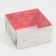 Box for confectionery with PVC cover "Pattern", 12 x 6 x 11.5 cm, New Year