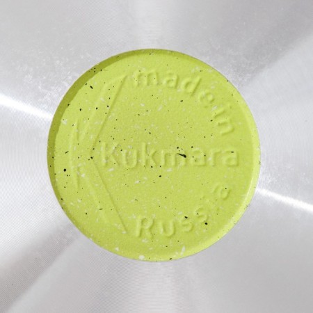 Trendy Style pan, d = 22 cm, plastic handle, anti -stick coating, green color-6