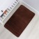 Savanna Memory Foam bath and toilet rug, 50 × 80 cm, brown color