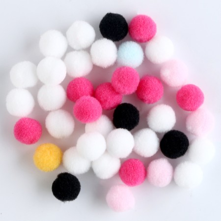 Application with pompom "Beautiful unicorn" size - 30 × 30 cm, glue 30 ml-4