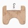 Bathroom mat Ethel "Pattern", col. Beige, 40x50 cm
