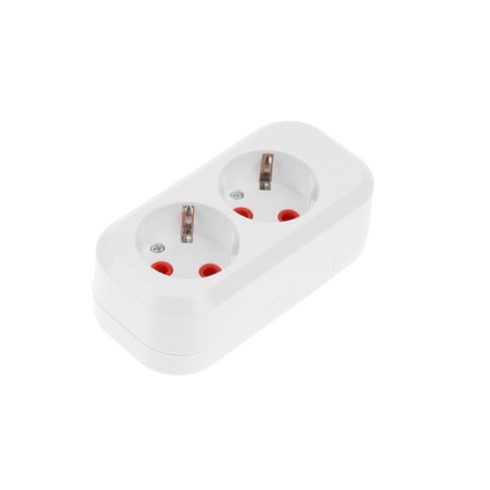 Rosperture block TDM "People" 2p+h, 2 nests, 16 a, 250 V, white, SQ1806-0414