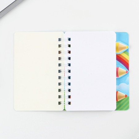 Notepad Notepad with dividers on the rowing "Owl" A7 format, 40 sheets-1