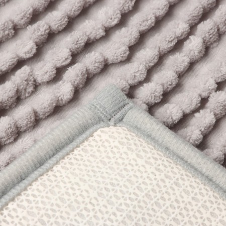 Set of bathroom rugs Ethel Bukley color gray 2 pcs, 38x58 cm, 48x38 cm-3