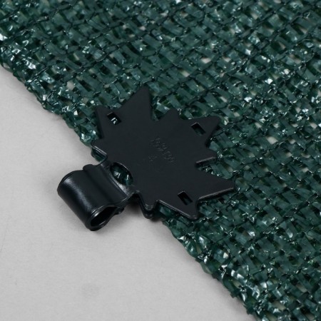 Shading grid, 5 × 3 m, density 55 g/m², green, set 15 clips in a set-14