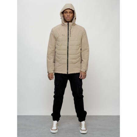 Male spring jacket, size 50, beige color