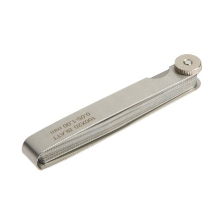 A set of probes for measuring the tundra clearance, 0.05 - 1 mm, step 0.05 mm, 20 pcs.-5