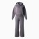 Women's costume (sweatshirt/trousers) is launched, dark gray color, rr s (42-44)