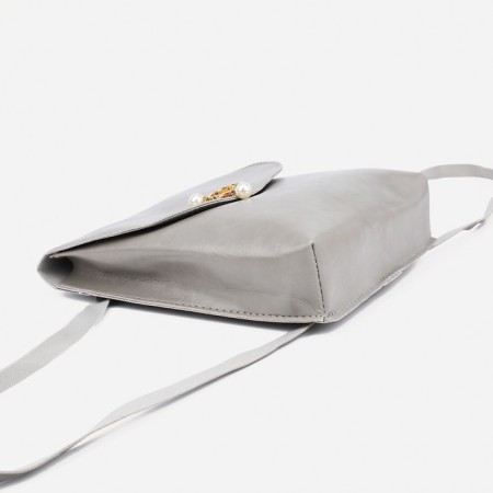 Open-ryukzak-mini made of artificial leather on magnet, color gray-2