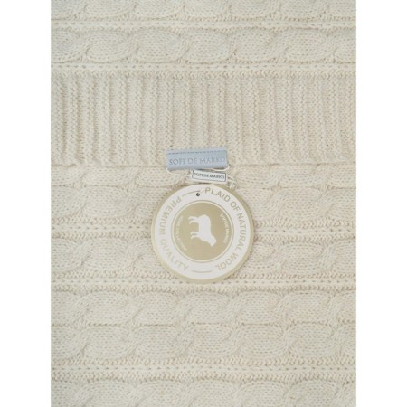 Sofi de Marko “Giovani” bedspread, size 160x220 cm, beige color-2