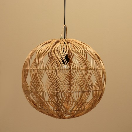 Ceiling Lamp from Rotan "Dawn" 1x120W, E27, 40x40x35 cm-2