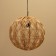 Ceiling Lamp from Rotan "Dawn" 1x120W, E27, 40x40x35 cm