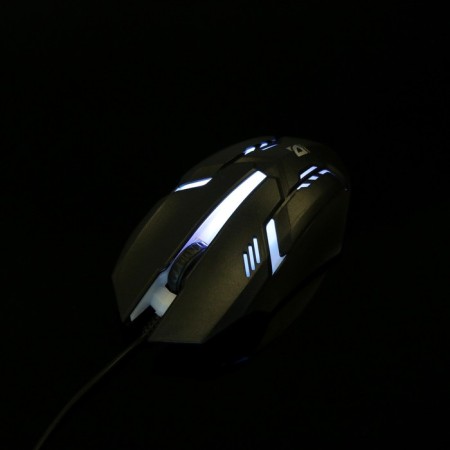 Mouse Defender Cyber ​​MB-560L, game, optical, backlight, 3 buttons, 1600 dpi, black-5