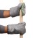 Mittens insulated, OPELNIK TRASE OP 420 g, Vatin insulation, gray