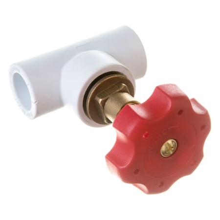 Ventil "Politek", polypropylene, d = 20 mm-2