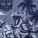Trure -colored towel "Grimlock" transformers, 70x130 cm, 100% cotton, 420g/m2