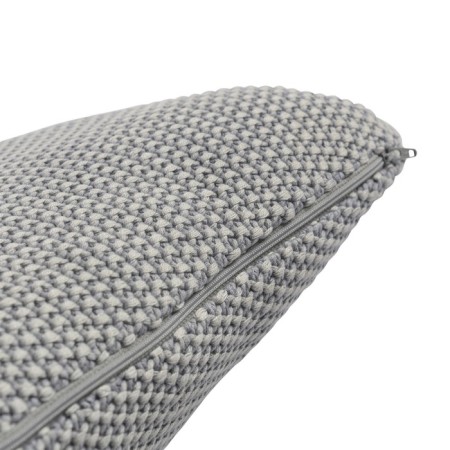 Decorative pillow made of gray -colored erased cotton -colored Essential, size 45x45 cm-4