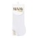 Women's socks mini cotone, size 35-38, Bianco color