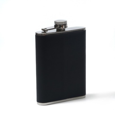 240 ml flask with a folding glass of 50 ml inside, black-2