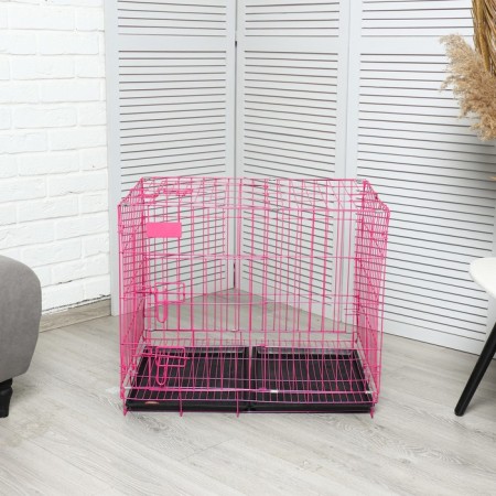Dogs for dogs 70 x 50 x 60 cm, pink-1