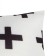 Decorative Ethel Geometry Pillow "Render", 40x40 cm, velor, 100% p/e