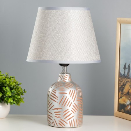Board lamp "Athena" E27 40W silver 22x22x34cm Risalux