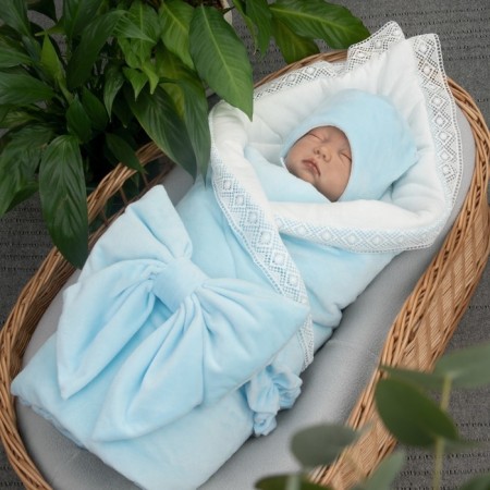 Set for discharge Demi-season Kinderlitto Provence, 5 objects, height 50-56 cm, blue color-3